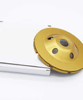 Beefy Double Row Diamond Cup Grinding Wheel 6 Inch For Concrete Masonry Rock Stone Granite Marble Ceramic Surfaces