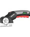 Smooth Cutting Cordless Electric Scissors With Type C Fast Charging High Torque Motor, portable shears for various materials.