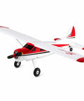 800mm De Havilland Beaver RC Airplane RTF With Gyro 4 Channel 2.4GHz Ready To Fly Complete Pack in red and white EPO foam.