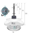 Energy Saving DC Brushless External Fan Motor ZWS30-J 310V with dimensions for inverter air conditioners