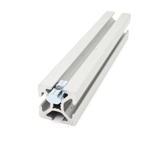 100 Piece M6 T Slot Slide Nuts For Aluminum Extrusion Framing Pro Grade Galvanized Steel Fasteners on aluminum profile.