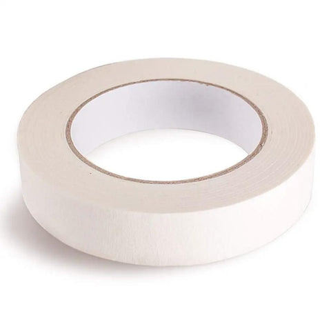 Easy Tear White Masking Tape For Decorating And Painting 0.7 Inch By 55 Yard Multi Purpose Craft Art And School Projects Great For Walls Surfaces