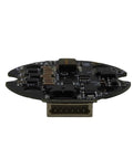 Front view of Df40v2 DC Brushless Servo Motor Drive Board with Encoder and Inductive Driver for RS485 CAN communication