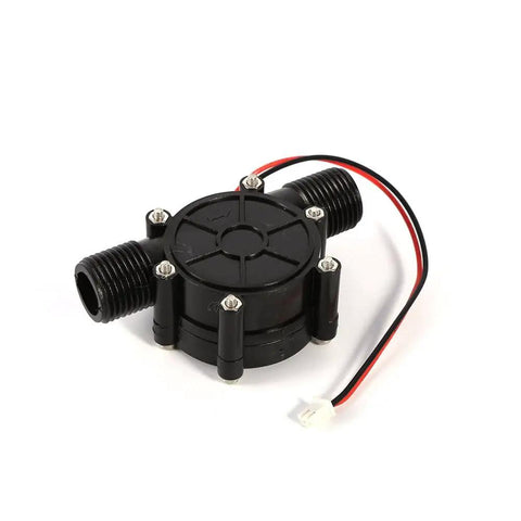 Water Turbine Charger Hand Crank 10W Hydroelectric Generator For Off Grid Power Durable Black Plastic Shell Emergency Radio Supply 0to80V