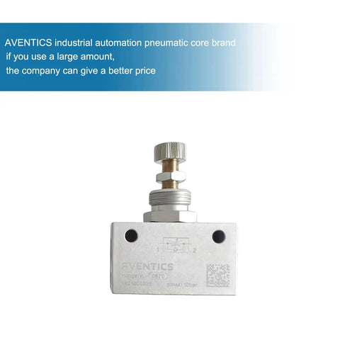 Rock Solid Bidirectional Flow Control Throttle Valve For Smooth Airflow Heavy Duty Workhorse Design For Industrial Pneumatic Automation Systems Precision German Engineering Quick Drop In Replacement