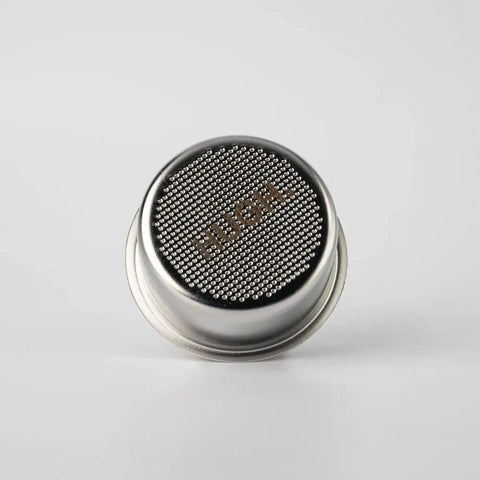 Top view of Barista-Grade 51mm Espresso Filter Basket With 593 Micro-Perforations For Even Extraction And Balanced Flavor