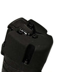 Close-up of 21 Degree Framing Nailer Be A Beast With 3 1/2 Inch Full Round Head Drives 2-3.5 Inch NR83A2 black cap detail