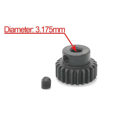 Dope 48P Pinion Gear Set With 19T 20T 21T 22T 23T Options And Screwdriver For 3.175mm Shaft 1/10 RC Brushless Motor