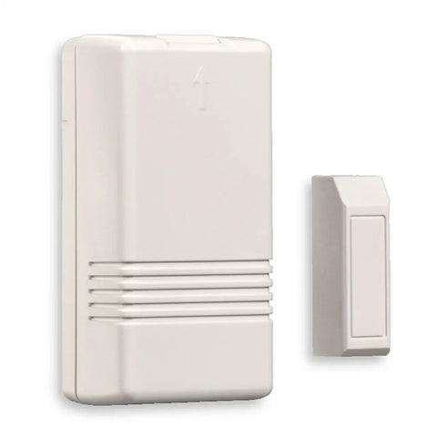 5816WMWH White Door Window Sensor with Magnet, Wireless Transmitter for Home Security Systems, Easy Mount