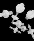One Way Check Valve 5/32 Inch Hose Barb No Backflow Ozone Resistant Plastic Valve For Water Fuel Oil Air Gas Systems Pack Of 3