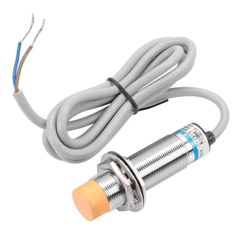 8mm NPN NO Inductive Proximity Switch Sensor, 12-24V DC (6-36V) Wide Range, 2-wire, cylindrical metal sensor with wires