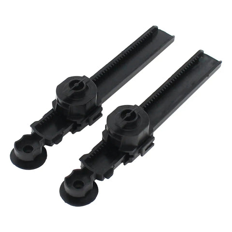 Pro Grade Heavy Duty Glove Box Door Damper Stopper Replacement For Ford Expedition F150 F250 F350 Trucks, black plastic components.