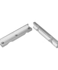 V-Type Aluminum Alloy Vise Jaws For CNC Milling, Magnetic Workholding Fixture, showing two 6-inch jaws with magnetic mounts