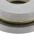 uxcell F4-10M thrust ball bearings, chrome steel, 4 mm x 10 mm x 4 mm, single direction, set of 5