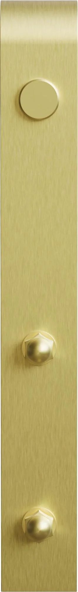 78 Inch Barn Door Track And Hardware Kit In Champagne Brass With Smooth Rollers And Matching Hardware For Doors Up To 36 Inches Easy Install