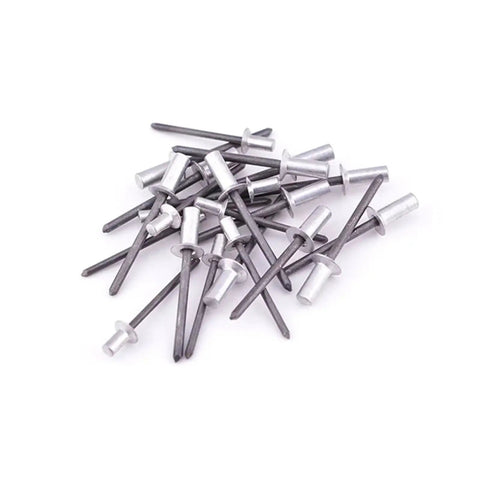 Solid Aluminum Countersunk Closed End Rivets 3.0 X 12 And Pro Hand Rivet Gun For Quick Waterproof Metal Fastening No Sweat Assembly And Legit Furniture Repair Hardware Kit