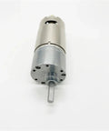 24V Gear Motor Micro DC Reducer for Lagom Vs3 Mini Coffee Grinder, shaft with hole shown on white background.