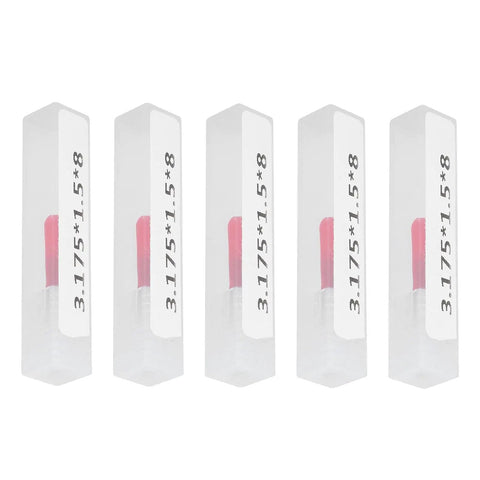Five Piece Metal Milling Cutter Set With Single Blade End Mill Spiral CNC Router Bit Tungsten Carbide Engraving Tool 3.175mm
