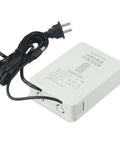 Mini Ups Battery Backup 12V 2A 6000mAh For Wifi Router Modem with AC power plug and connection cable, white casing