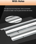 Extra Large 3.3ft Stainless Steel Cable Duct For Wall And Floor Heavy Duty Cable Management Cover with screw holes