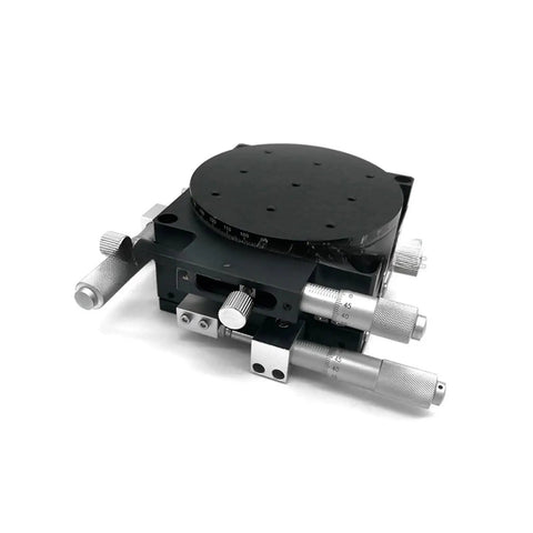 90 By 90 mm Manual Translation Stage With Trimming Function And Rotary Cross Guide LS90 L For Precision Positioning In Lab Equipment