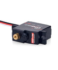 Compact Digital Servo Motor With All Metal Gears Kicking Serious Butt In Torque For Rc Cars Gimbals And Miniature Robots. Close-up view.