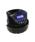 Heavy Hitter Money Counter Machine And Auto Coin Sorter With Crisp Digital Panel showing coin sorting slots and LED display.