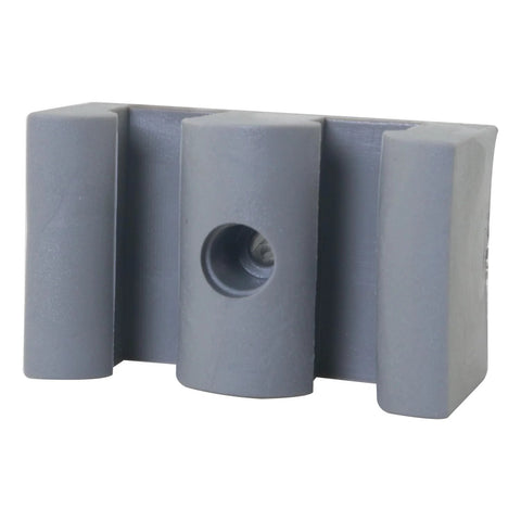 4 Pieces Framed Sliding Rubber Door Bumpers For Shower Glass Doors, Gray Glass Positioning And Anti Collision Cushions, Durable Eco Friendly Rubber Kit With Mounting Screws For Easy DIY Installation