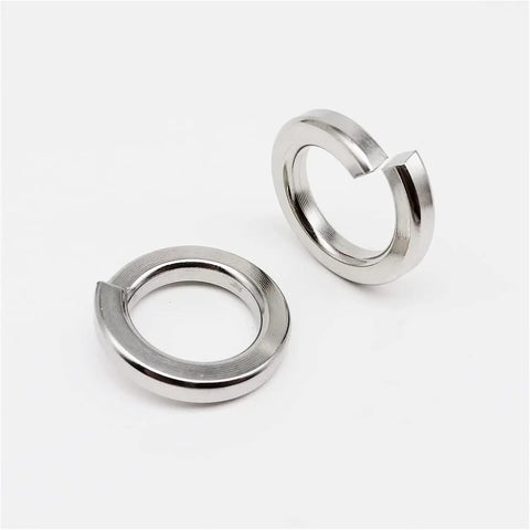 Beefed Up Stainless Steel Spring Lock Washer Kit With 1035 Pcs Assortment For M1.6 To M16 Sizes, 304 A2 70 Alloy, Prevents Loosening In Machinery Automotive Bikes And DIY Projects, spring lock washers