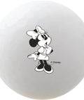 Minnie design on Vivid Soft Seasonal Disney Golf Ball Gift Set 4 Pack With High Visibility Designs For Explosive Distance And Soft Feel From Tee To Green Collectible Disney Character Golf Balls Great For Gifting.