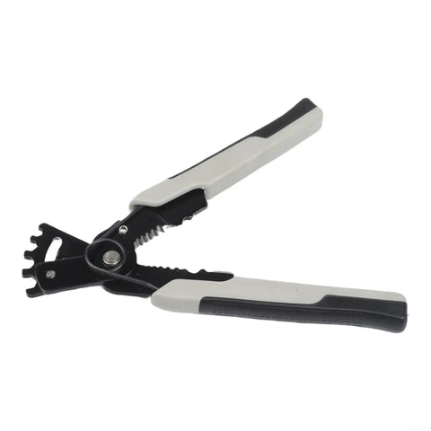 Heavy Duty Wire Stripping Tool With Non Slip Rubber Handle And Heat Treated Steel Jaws For Precise Cutting And Crimping And Bending