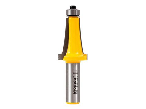 Louvre Slat Router Bit For Window Shutters Pro Grade 1-1/4 In Cutting Height 1/4 In Depth 3-3/8 In Overall Length 1/2 In Shank