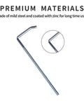 4 Piece Universal Exhaust Clamp With Hanger Fits 2.5 Inch Exhaust Pipe Bolt On Hanger Kit, zinc-coated mild steel rod