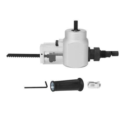 Yt-180A Double Head Sheet Nibbler With Wood Metal Cutter Tool Saw Drill Attachment Adapter For Electric Drill To Jig Saw Conversion Kit with saw blade