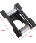 Restore Your Ford Explorer Ride With This Rear Spring Shackle Kit For 1991 To 2002 Models With New Bushings And Bolts For Direct Install And No Drill Needed To Kick Annoying Creaks Away And Bank Serious Cash On Garage Fees. black steel rear spring shackle kit with bushings, 7.48 x 5.51 in