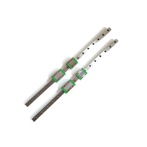 Smash Your CNC Game With MGN12C Linear Guide Rail Kit 350mm Long Precision Way Slide Block For XYZ Axis Smooth Low Friction Motion, two rails