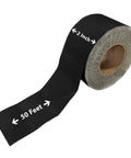 RV Roof Tape 2 Inch By 50 Foot Black For Camper And Trailer Roof Repair, Waterproof Sealant Tape For Leaks, UV Resistant And Flexible Rubber