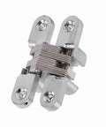180 Degree Zinc Alloy Hidden Folding Door Hinges For Cabinets And Sliding Doors Built Tough Rustproof Stainless Steel side view