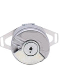 2048 Absolute Rotary Encoder With 13 Bit Singleturn And 12 Bit Multiturn For Precision Positioning In Industrial Applications Ready To Install Plug And Play High Resolution Feedback For Motion Systems, front view