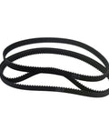 GT2 6mm Closed Loop Timing Belt 222 To 250mm For 3D Printers And CNC Machines, heavy-duty low-stretch black belt