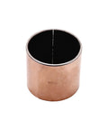 Tough As Nails 50 Mm Id X 55 Mm Od X 50 Mm L Oilless Sleeve Bearing, Carbon Steel Bronze Plain Bushing, close-up view.