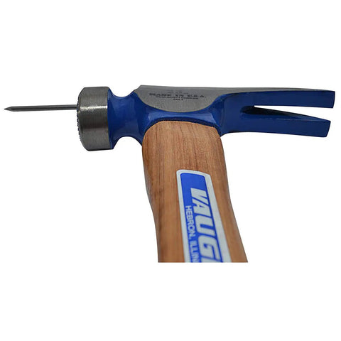 California Framer Hammer With 23 Ounce Head Milled Face Curved Hickory Handle Heavy Duty Framing Tool For Pros And DIY Builders Made In USA