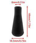 Soft Rubber Arrow Tips 8mm Inner Diameter Safety Arrowheads For Practice Archery 8 Pack Durable Beginner Friendly
