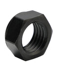 Beefy Arbor Nut For Delta Unisaw Left Hand Threads For Right Tilt Saws Replacement Part 902-01-200-9848S black metal hex nut side view