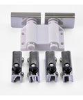 Slide Bolt Door Lock Hasp For Doors Gates Cabinets And Glass Furniture Hardware Kit with Touch Latch and Suction Closer parts