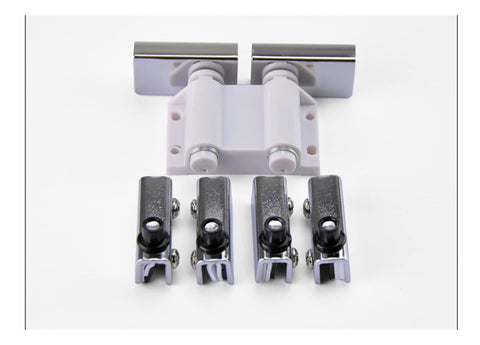 Slide Bolt Door Lock Hasp For Doors Gates Cabinets And Glass Furniture Hardware Kit with Touch Latch and Suction Closer parts