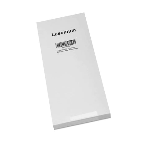 60 Pack Reusable Cable Ties Set box with barcode and Luscinum branding, related to cord straps for organization in various environments