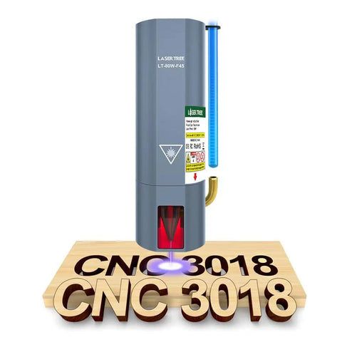 Upgrade Your 3018 CNC Engraving With A 10W Laser Module With Air Assist Built-In FAC Double Ultra-Fine Spot Head 12V Class 4 Power