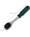 Heavy Duty 10mm Quick Release Ratchet Extension Featuring 72 Tooth Reversible Head For Mechanics Seeking Straight Fire Torque And Slick As Butter Movement In Tight Garage Spots, showing 15.3cm length and ergonomic handle.