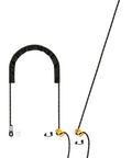 Pro Grade Progress Adjustable Positioning Lanyard 5M For Fall Safety Built For Worksites Meets EN 358 ANSI Z359.3 CSA Z259.11 EAC Certifications